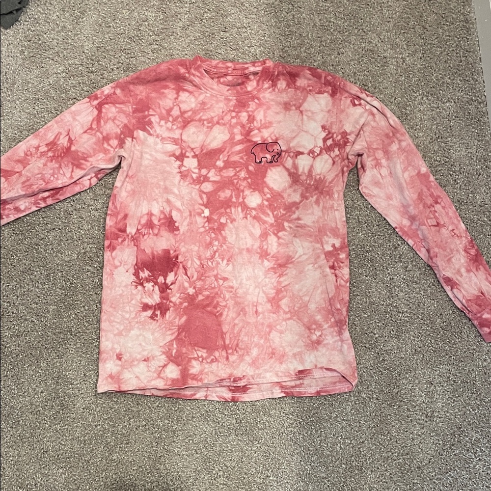 Ivory Ella Pink Tie-Dye Elephant Shirt